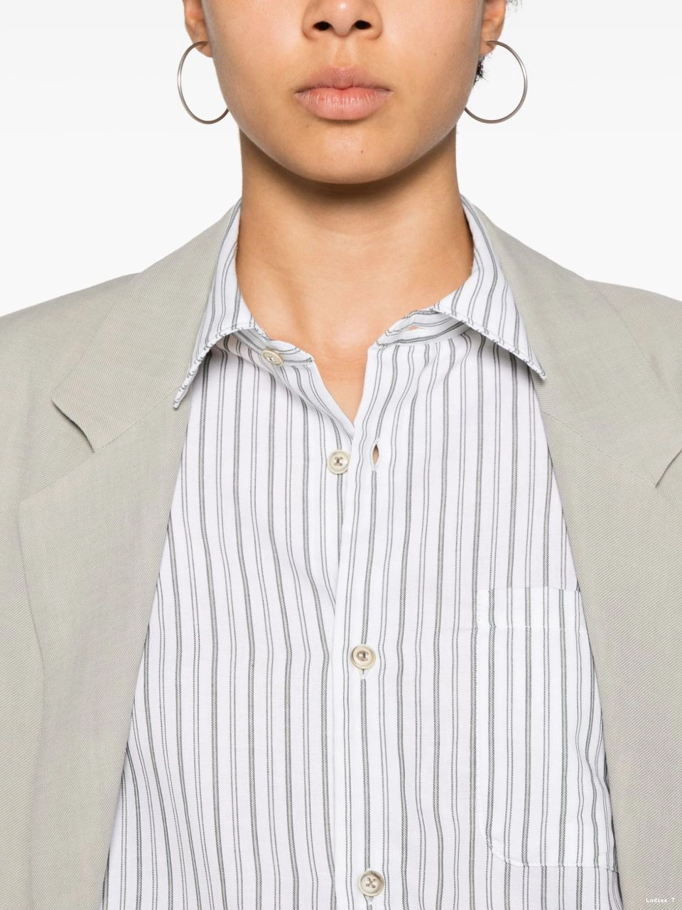 Affordable cotton-blend striped A.P.C. shirt Women 0427